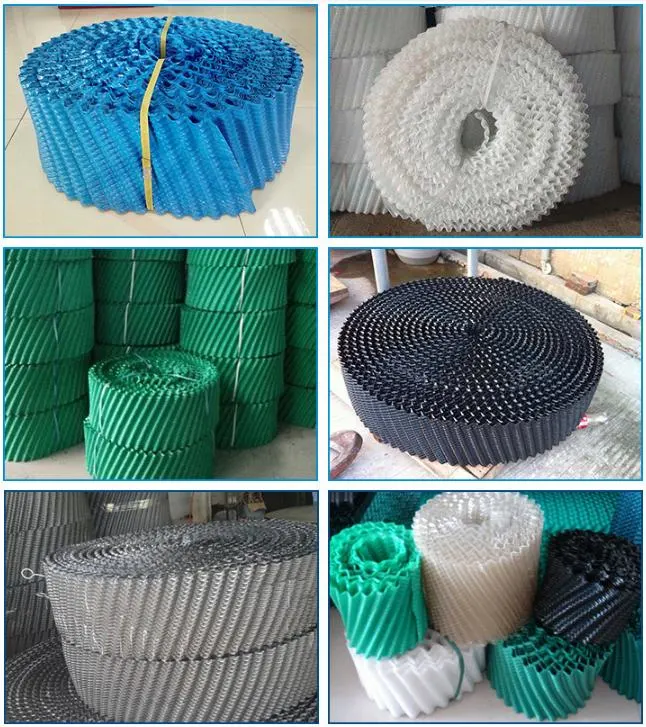 Cooling Tower Round Fill Round Type PVC Cooling Tower Fill